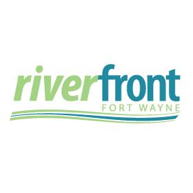 Riverfront Development Updates Riverfront Fort Wayne side logo
