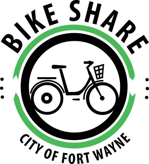 Fort Wayne Bike Share video Fort Wayne Bike Share logo