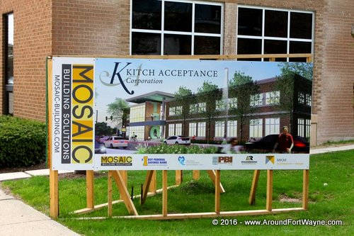 The new Kitch Acceptance Corp building New Kitch location, under rennovation