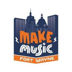 Sweetwater sponsors Make Music Day Make Music Fort Wayne side logo