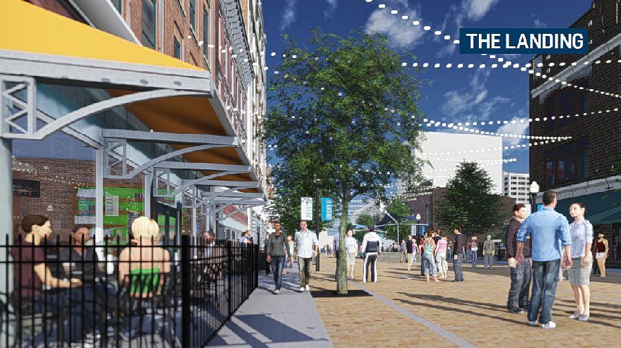 Statement on The Landing project Rendering of The Landing