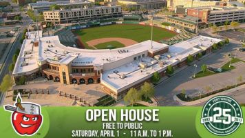 2017 TinCaps Open House graphic