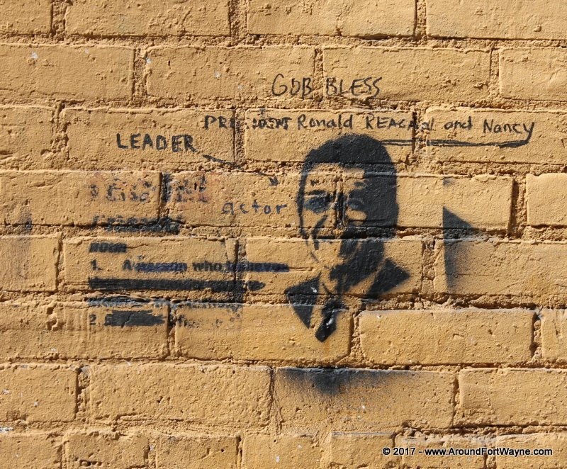 You’re in Ronald Reagan country! You're in Ronald Reagan country!