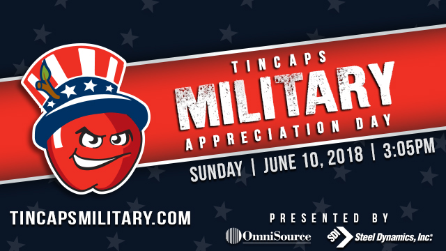 TinCaps to again host Military Appreciation Day