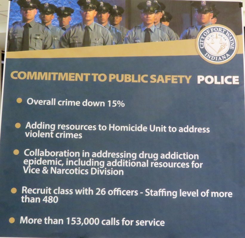 Fort Wayne Police Department Chart