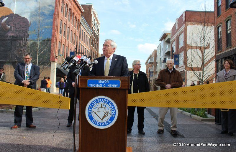 West Columbia streetcape unveiling