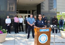 News conference on demonstrations City news conference on downtown weekend demonstrations