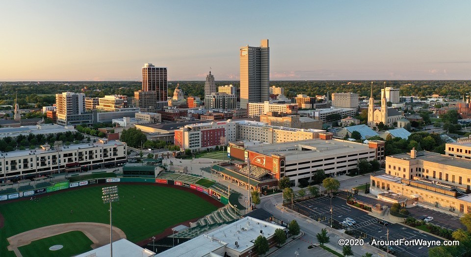Downtown Fort Wayne Indiana