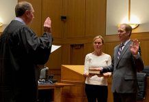 Kirsch sworn in as Circuit Judge, 7th Circuit Court Federal Judge Thomas L. Kirsch II swearing in