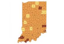Local COVID-19 public health restrictions lifted ISDH Indiana status map