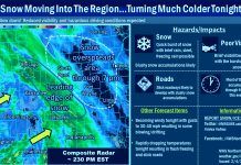 NWS: Snow overspreading the area Fort Wayne, Indiana, National Weather Service, weather story