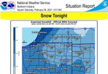 NWS: Situation Report as of 4:51 am today