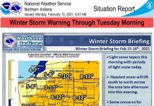 NWS: Situation Report at 6:47 am