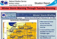 NWS: Situation Report as of 2:47 pm