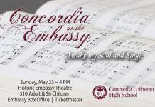 Concordia at the Embassy concert on May 23, 2021