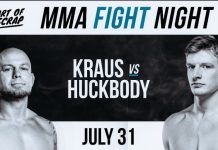 Art of Scrap II Fight Night at the Coliseum – 7/31/2021