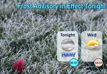 NWS: Frost Advisory in effect tonight