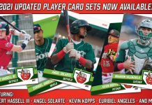 TinCaps baseball cards featuring top prospects on sale