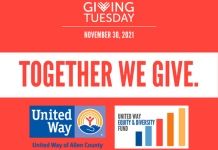 United Way of Allen County GivingTuesday – 11/30/2021