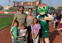 TinCaps celebrate 5 millionth fan at Parkview Field