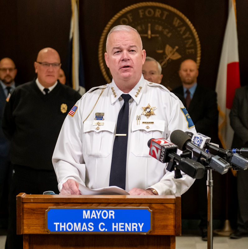 Fort Wayne Police Chief Scott Caudill