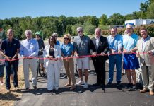Ribbon cutting ceremony marks completion of the Liberty Mills Road Trail Project