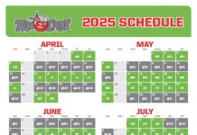 2025 Fort Wayne TinCaps schedule release