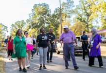 FWFD joined Mayor on neighborhood walk to install free smoke and CO detectors