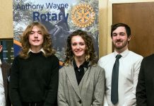 Anthony Wayne Rotary and Fort Wayne City Utilities Scholarship Awards