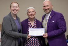 Worship Anew presented second half of grant for magazine for aging adults