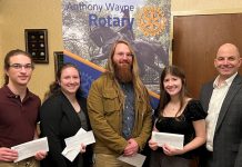 Five students receive Rotary/City Utilities scholarships