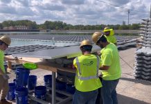 Passive ponds float solar panels for power bonanza
