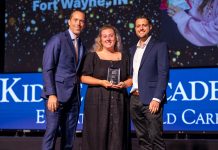 Kiddie Academy of Fort Wayne employee receives Educator of the Year Award