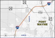 Traffic Alert: Rolling slowdowns planned for I-69 in Fort Wayne