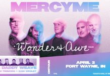 MercyMe Wonder + Awe tour at the Memorial Coliseum – 4/2/2025