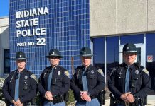 Indiana State Police Fort Wayne Post welcomes four new Troopers