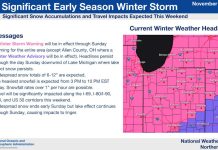 NWS Weather Story: Significant early season winter storm