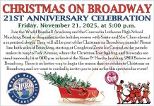 21st Annual Christmas on Broadway – 11/21/2025