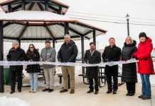 Completion of Pufferbelly Trail Golden Spike section celebrated