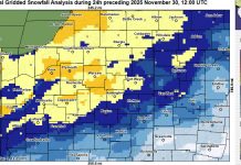 NWS: Recap of Thanksgiving snowstorm