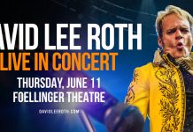 FWPR announces David Lee Roth presented by Honeywell Arts and Entertainment