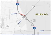 INDOT announces overnight on-ramp closures at I-469 and State Road 37/Maysville Road