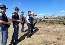 Governor surveys northwest Indiana storm damage
