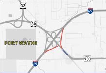 Overnight I-69 ramp closures in Allen County