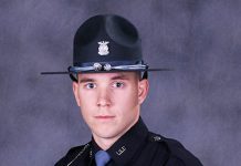 ISP Trooper Benjamin Walker top DUI award for Fort Wayne District