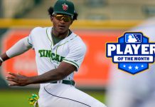 TinCaps news: Alex McCoy named Midwest League Player of the Month