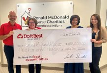 The Do it Best Foundation celebrates Cookin’ Fort Wayne success with major check presentation