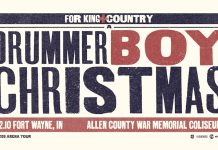 King + Country “A Drummer Boy Christmas” tour coming to Fort Wayne Indiana – 12/10/2026