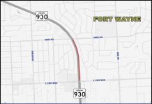 Westbound lanes to close in section of S.R. 930/Coliseum Boulevard over weekend